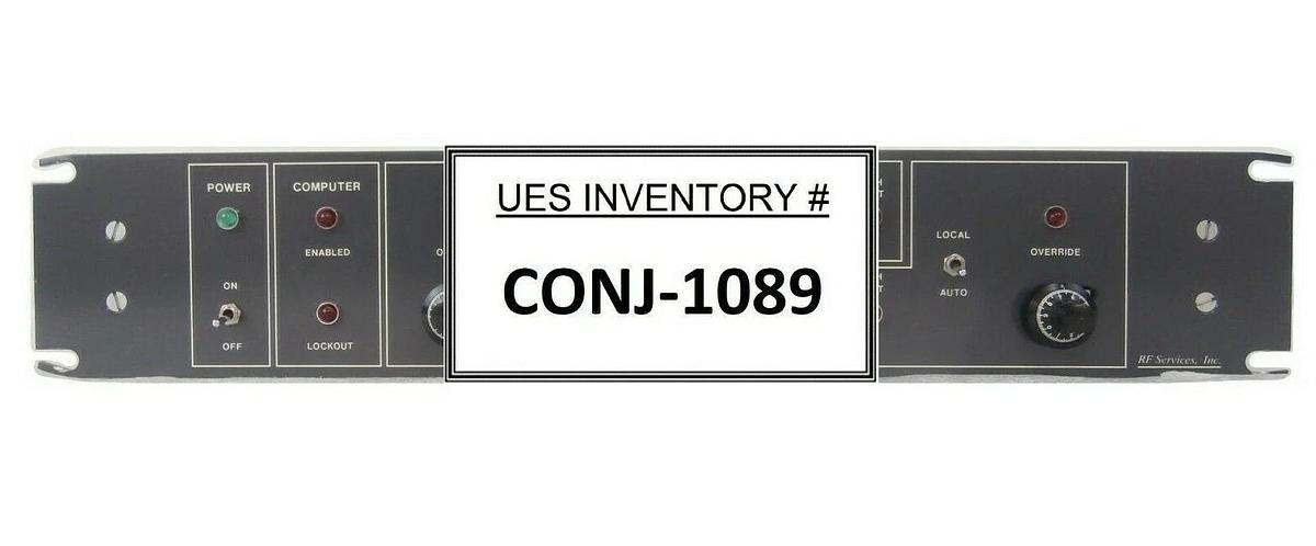 Used RF Services RFS3000MN RF Matching Network Controller Novellus 27-00040-00 Spare