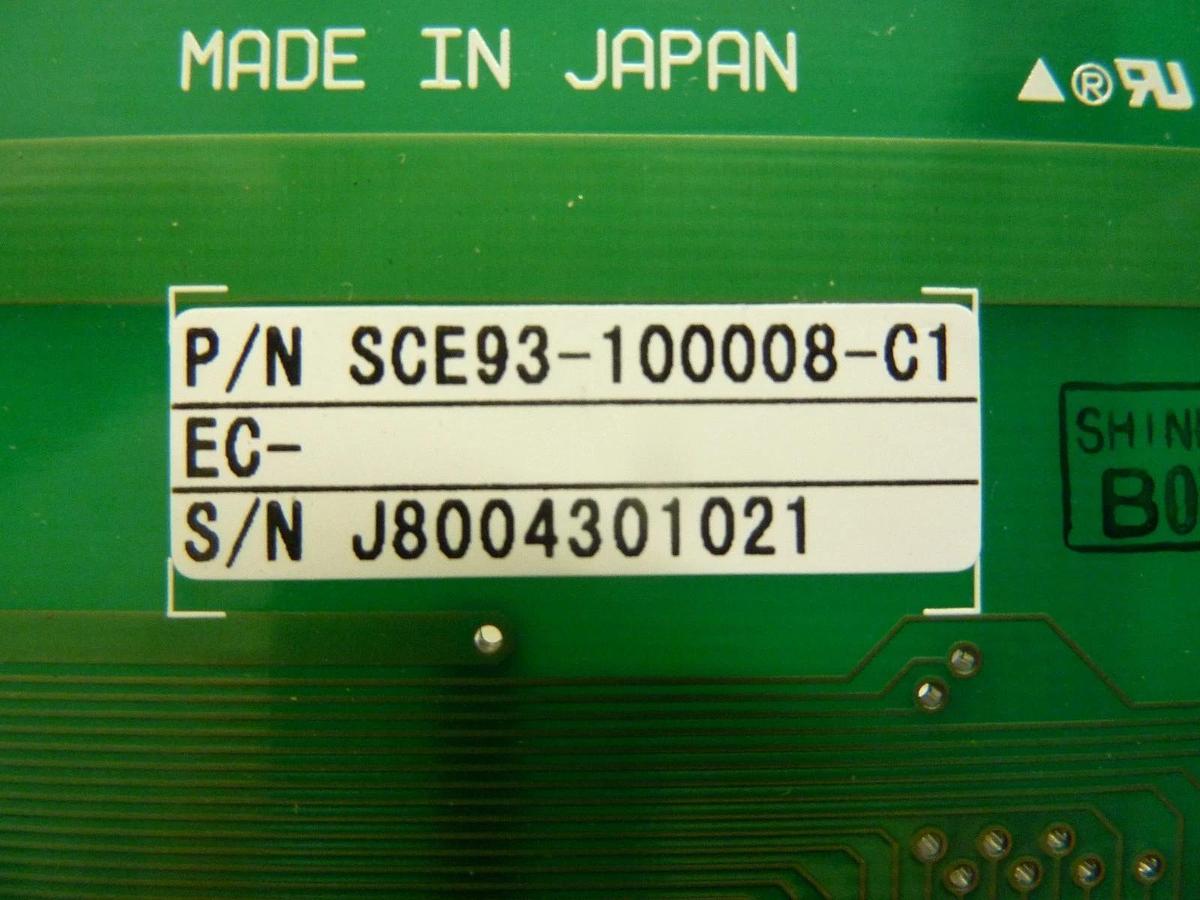 Used Shinko Electric SCE93-100008-C1 LPCN-2A-1 Interface PCB SBX08-000035-11 Used