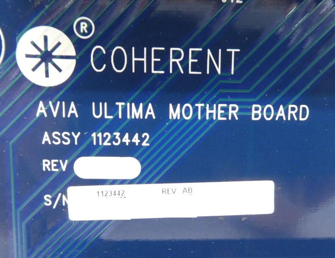 Used Coherent 1123442 AVIA ULTIMA Mother Board PCB Working Surplus