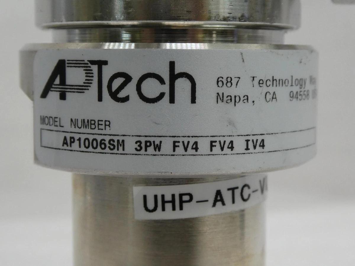 Used APTech AP1006SM 3PW FV4 FV4 IV4 Single Stage Regulator Valve Lot of 4 Used