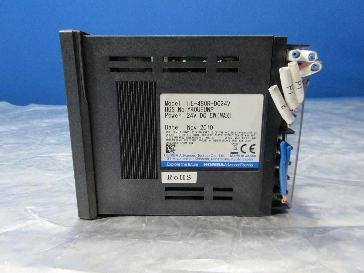 Used Horiba HE-480R-DC24V Resist Meter Used Working