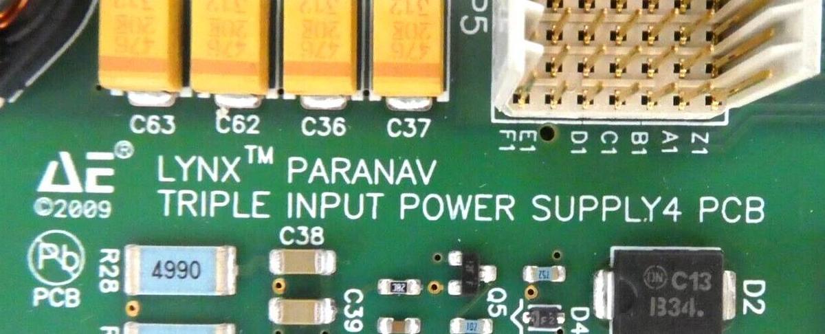 Used AE Advanced Energy 33020064 C Triple Input Power Supply PCB Working Surplus