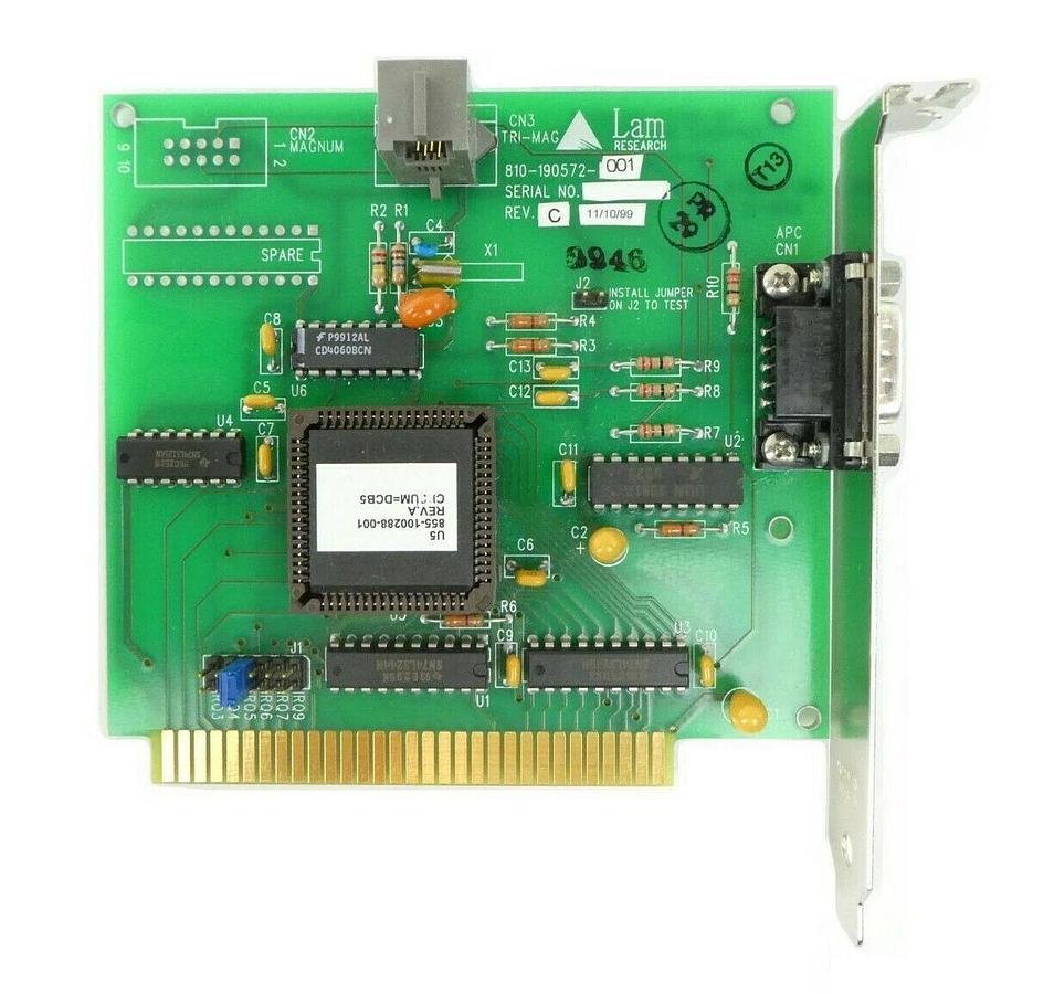 Used Lam Research 810-190572-001 Serial Communication PCB Card 855-100288-001 Working