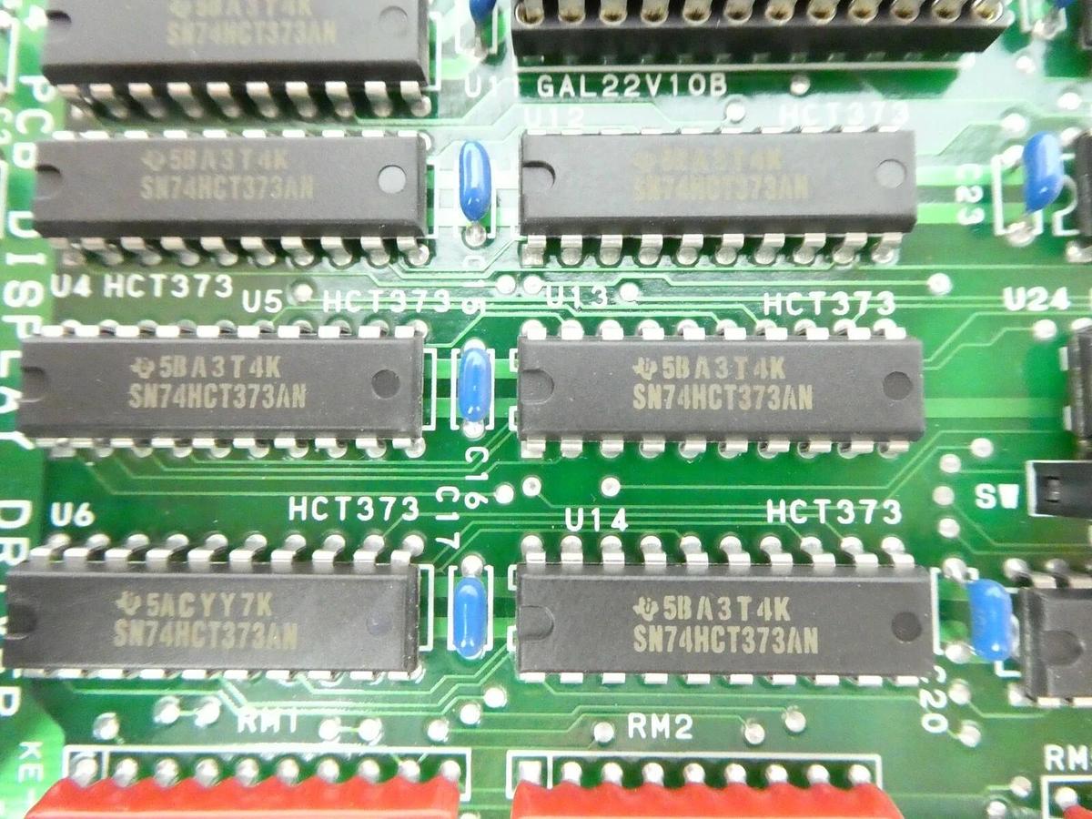 Used TEL Tokyo Electron 3281-000043-1A Display Driver PCB Card 3208-00043-14 P-8