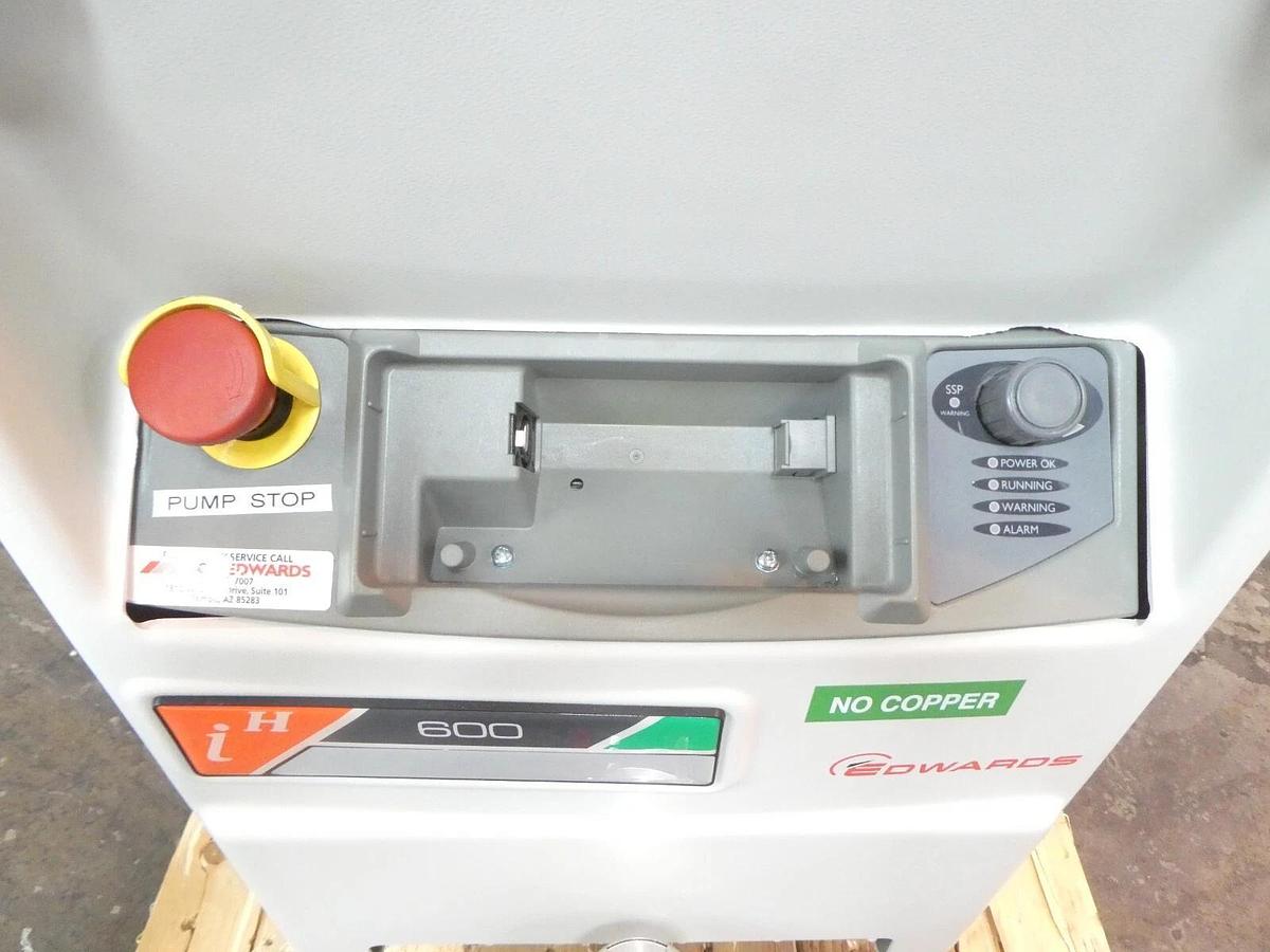 Used iH 600 NEW LOOK Edwards A53351945XS Dry Pump IH600 Error 5512 Tested As-Is