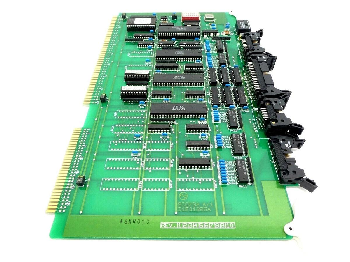 Used Kokusai Electric D1E01225A Communication PCB Card SCOM3A Untested As-Is