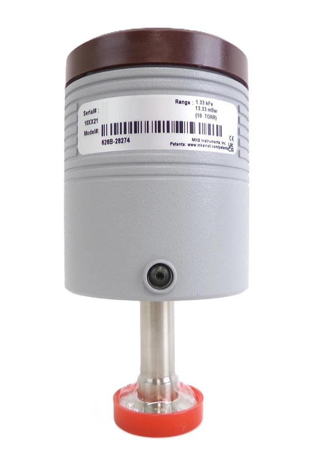 Used MKS Instruments 626B-28274 Baratron Capacitance Manometer 10 Torr Surplus
