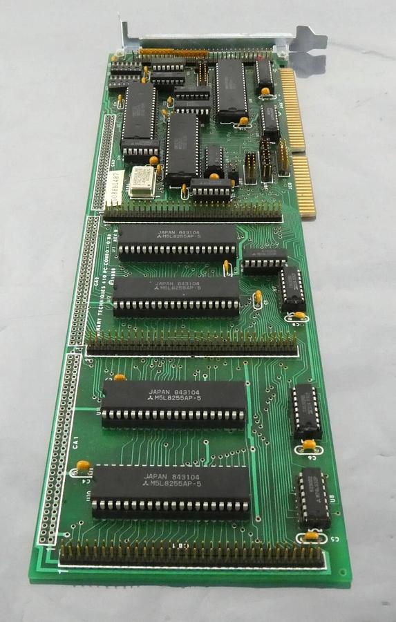 Used Binary Techniques 00088B1487 410 PC Combo I/O BD PCB Varian 107246001 Working