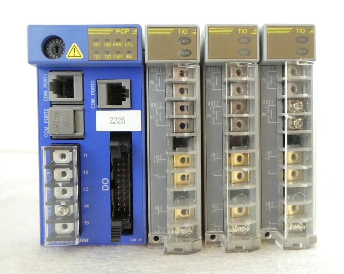Used RKC FAREX SR Mini System H-PCP-J-341-D*AD-NNN H-TIO-J-F501-8*NN Lot of 7 Working