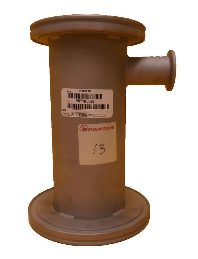 Used Edwards NRY1ND523 High Vacuum Adapter ISO80 to ISO100 ISO-K NW25 Used Working