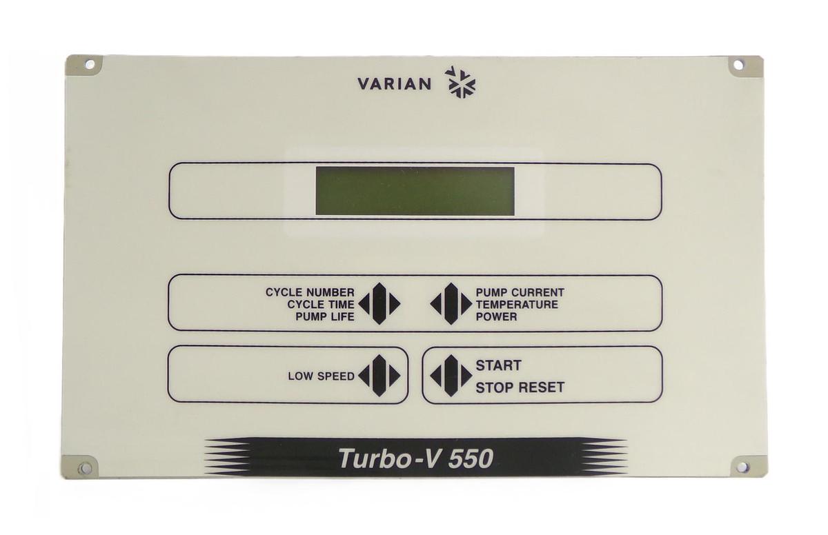 Used Turbo-V 550 C.U. Varian 9699444S012 Turbomolecular Pump Controller Working