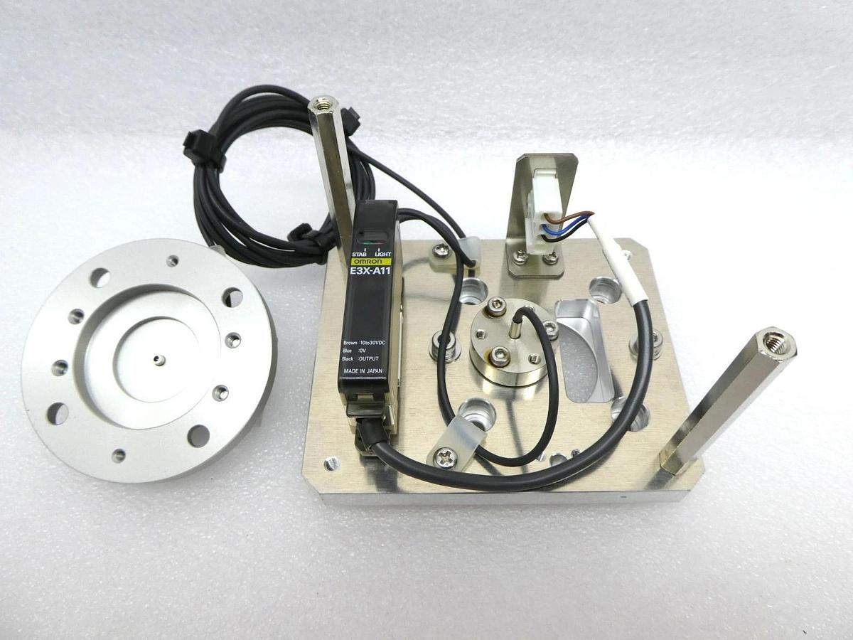 Used TEL Tokyo Electron CSENS1 Laser Sensor Assembly Omron E3X-A11 Unity II Used