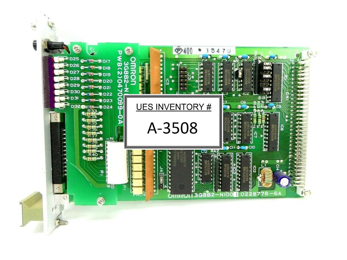 Used Omron 3G8B2-NI001 PCB Card NI001 TEL Tokyo Electron 3286-002066-11 P-8 Working