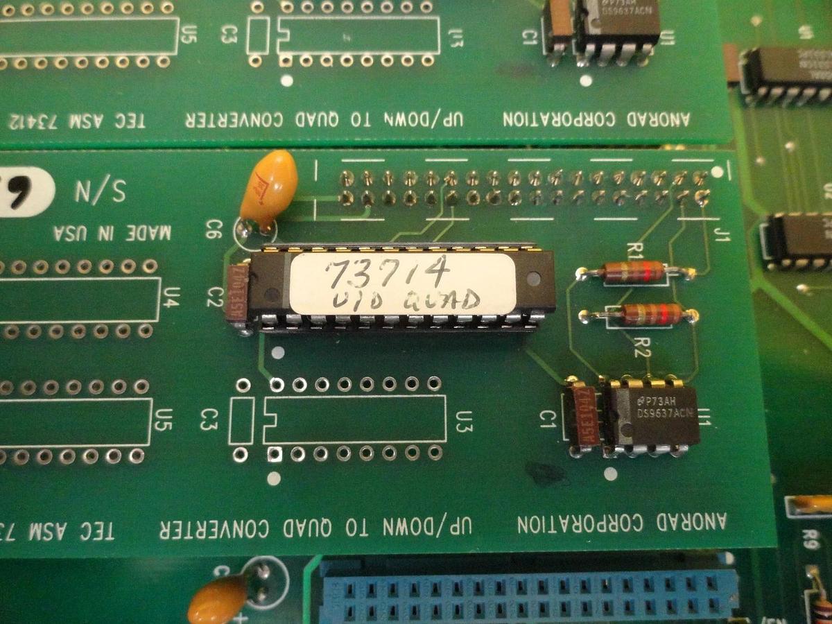 Used Anorad 70936 Encoder Interface PCB Board AMAT Orbot WF 736 DUO Used