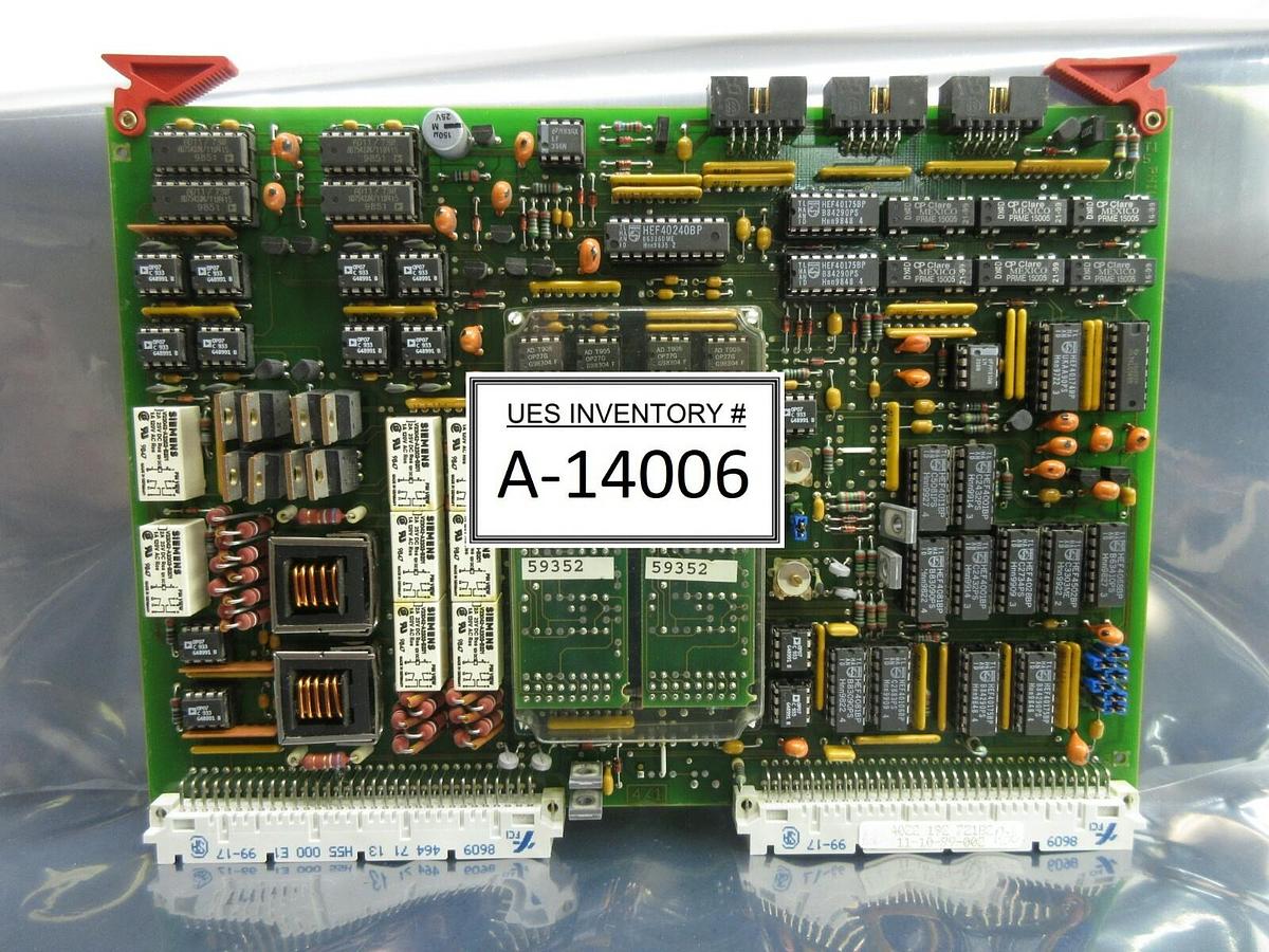 Used Phililps 4022.192.72182 Processor Relay PCB Card LNSA FEI Company XL 830 Used