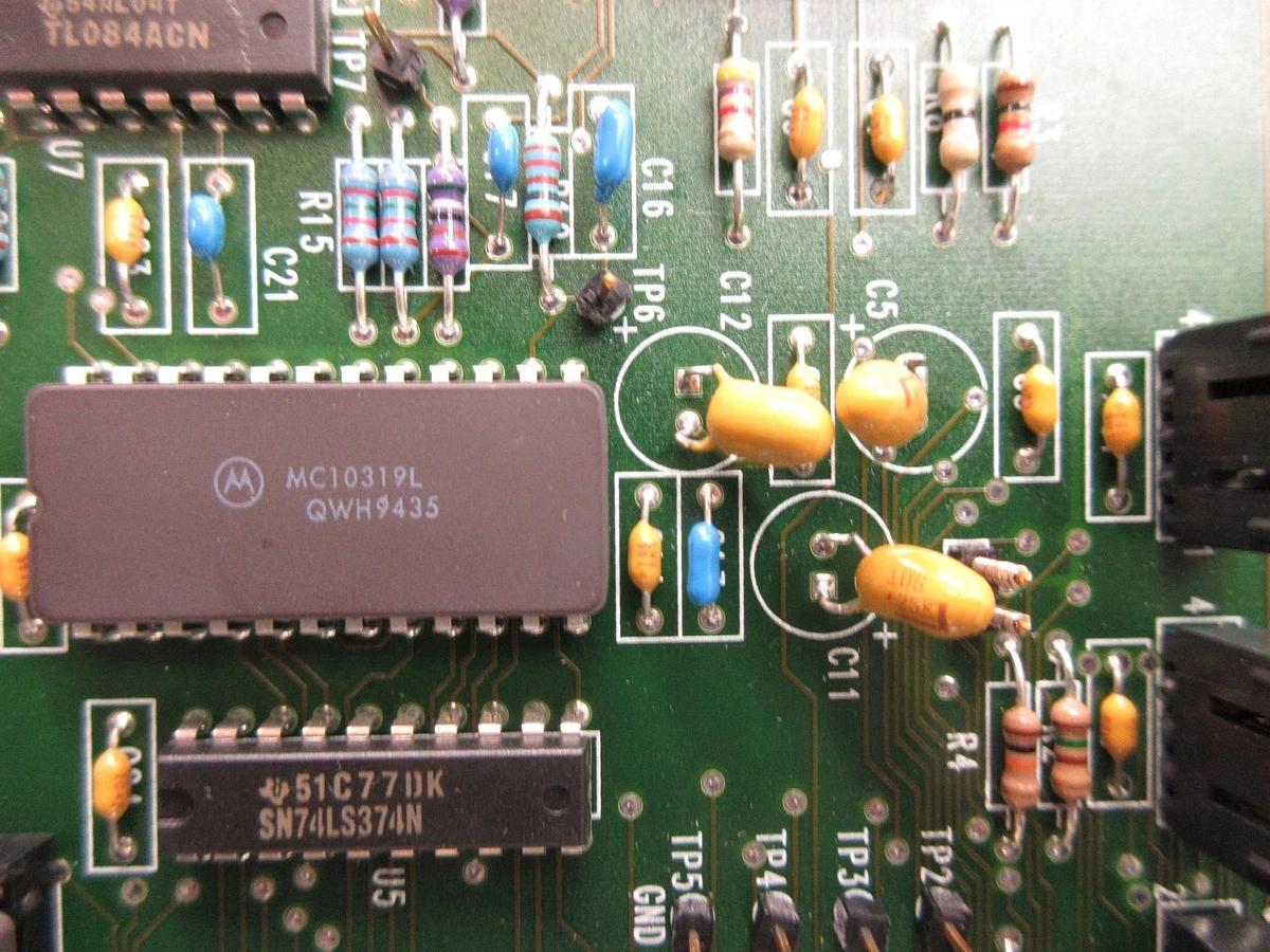 Used KLA Instruments 710-650204-20 Y Flex Board PCB 2132 200mm Wafer Used Working