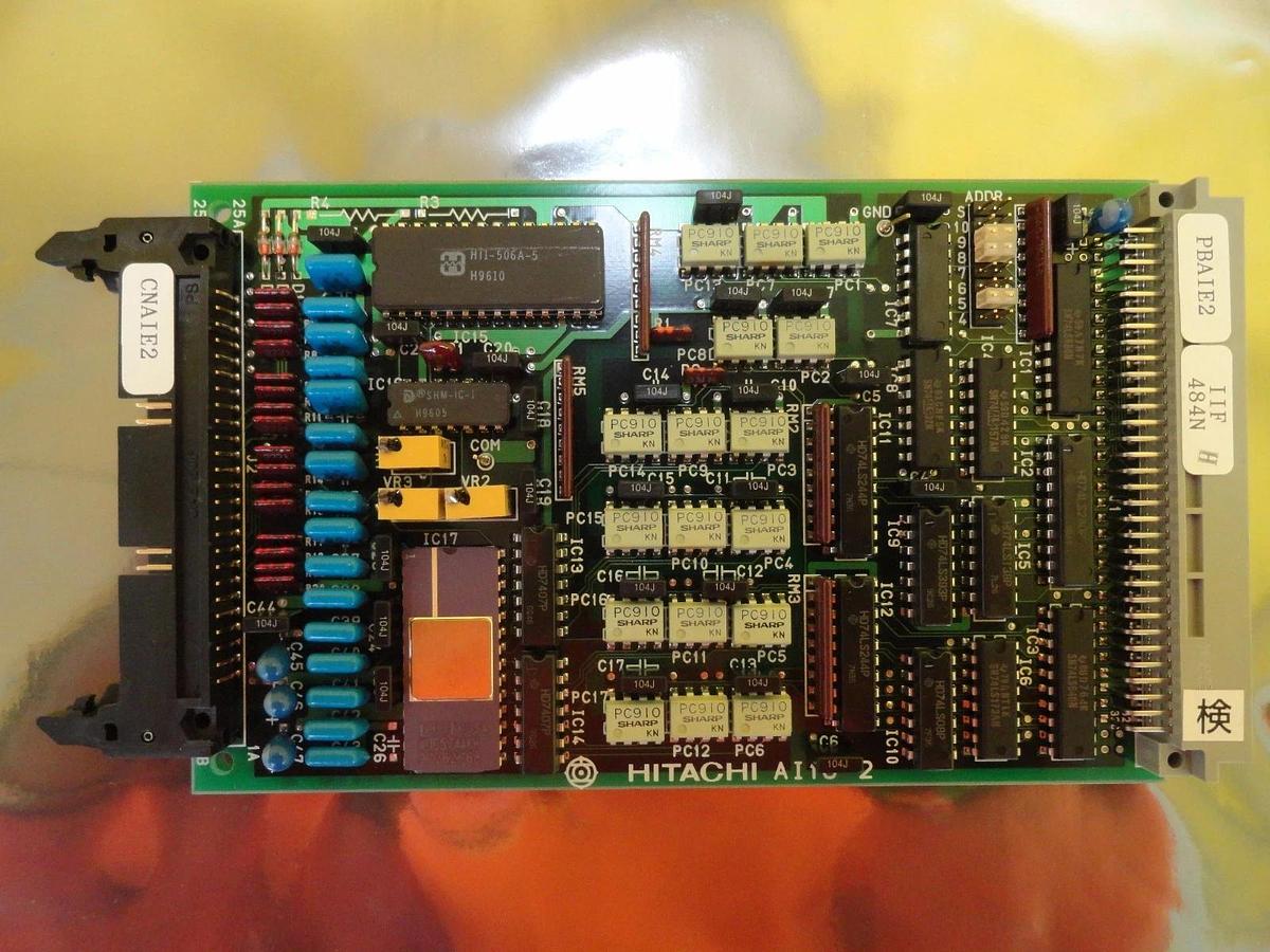 Used Hitachi AI16-2 PCB Card M-511E Microwave Plasma Etching System Working