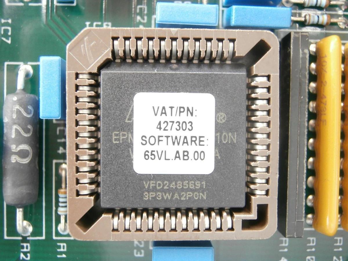 Used VAT 433817 Pendulum Gate Valve Motor Driver Board PCB 427303 88 763 Working