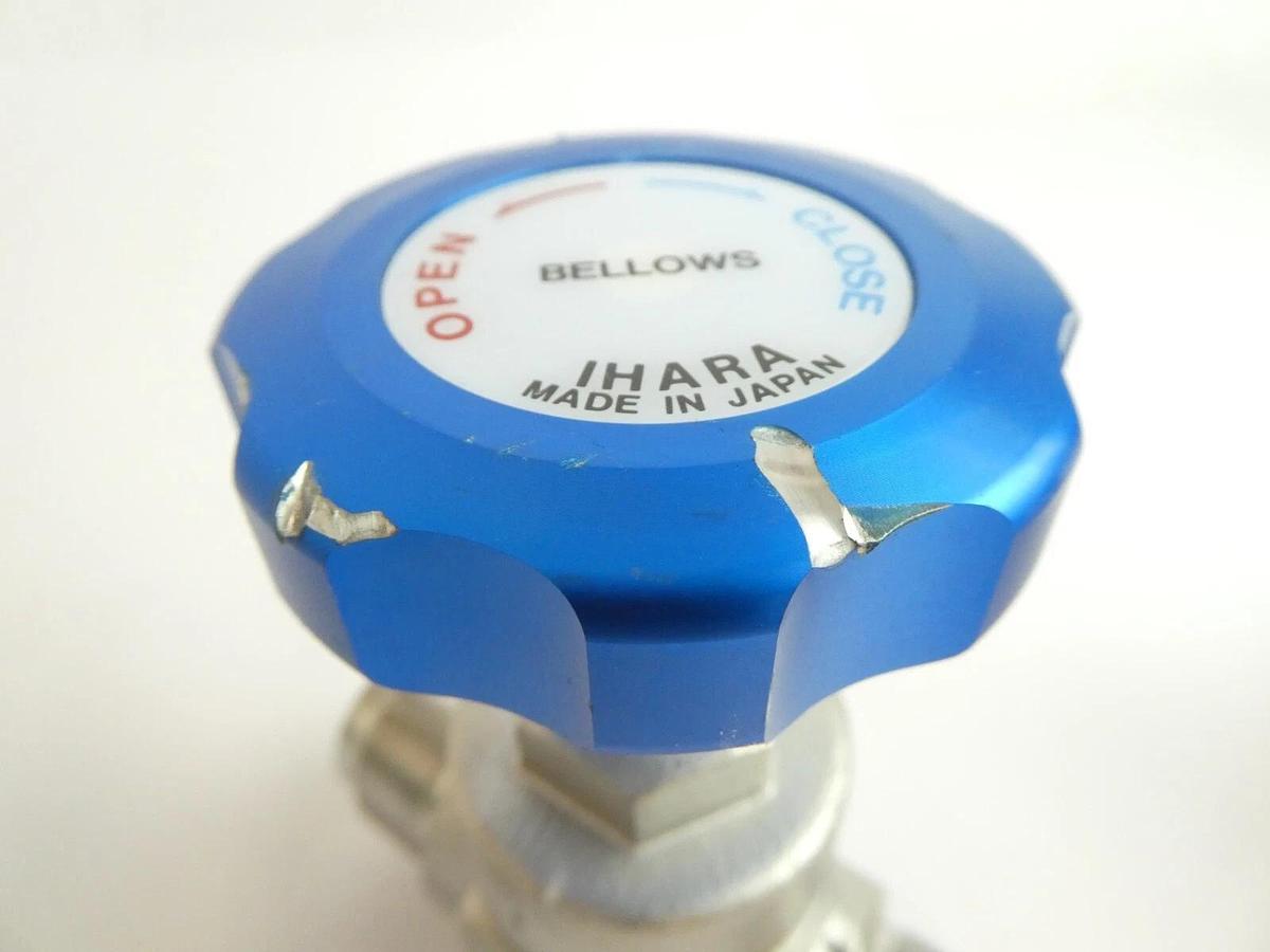 Used IHARA 9C16 Bellows Manual Valve 10k-3/4 Reseller Lot of 10 Working