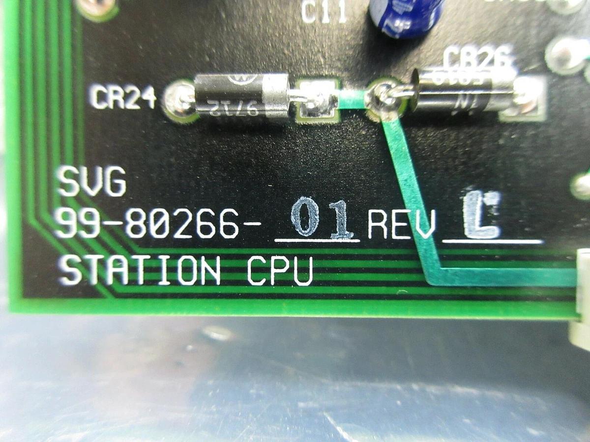 Used SVG Silicon Valley Group 99-80266-01 Stack Bake Station CPU PCB Card Rev. C Used
