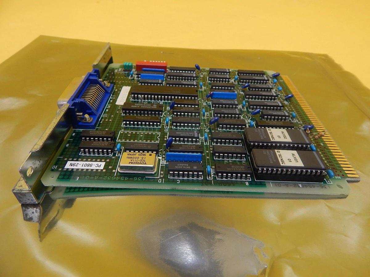 Used NEC PC-9801-29N Interface C Bus PCB Card FC-9801U Nikon OPTISTATION 3 Used