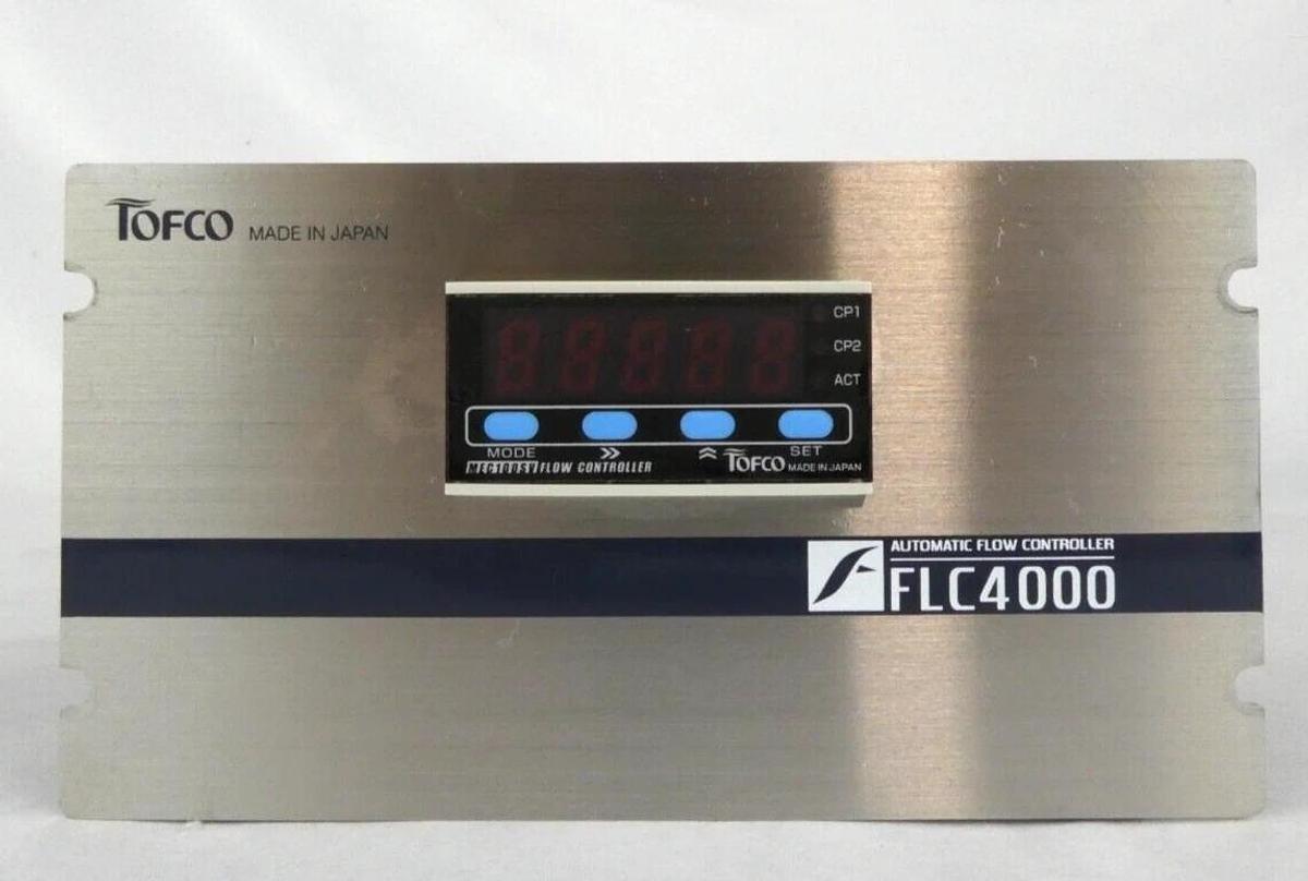 Used Tofco FLC4000-G10-9-A500-AA-TE Automatic Flow Controller FLC4000 Working Surplus