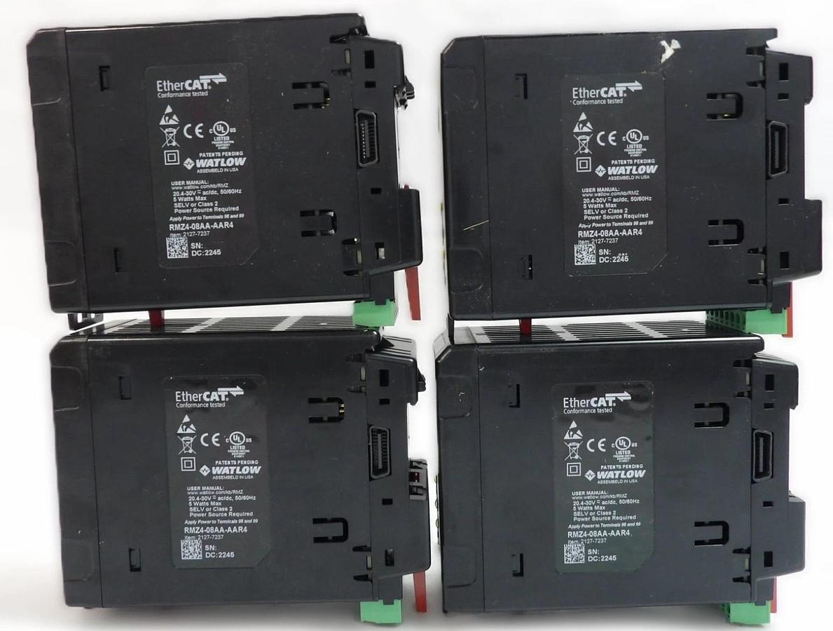 Watlow RMZ4-08AA-AAR4 EtherCAT Temperature Controller EZ-ZONE Lot of 4 New