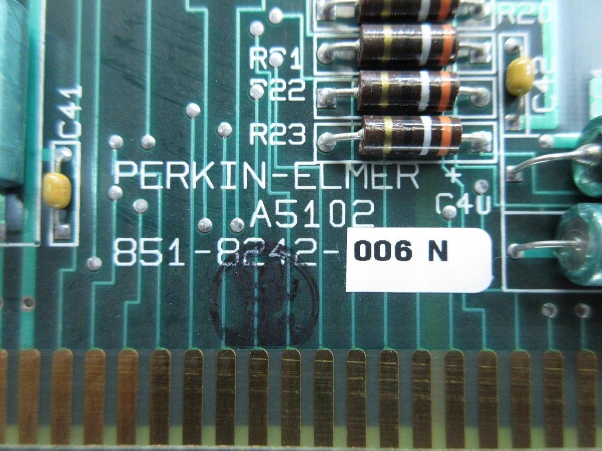Used Perkin-Elmer 851-8242-006 Processor PCB Card Rev. N SVG ASML 90S Used Working