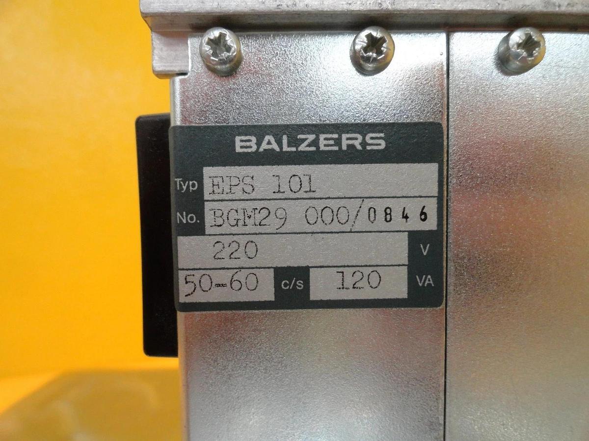 Used Balzers BG M29 000 Power Supply PCB Card EPS 101 EPS101 Used Working