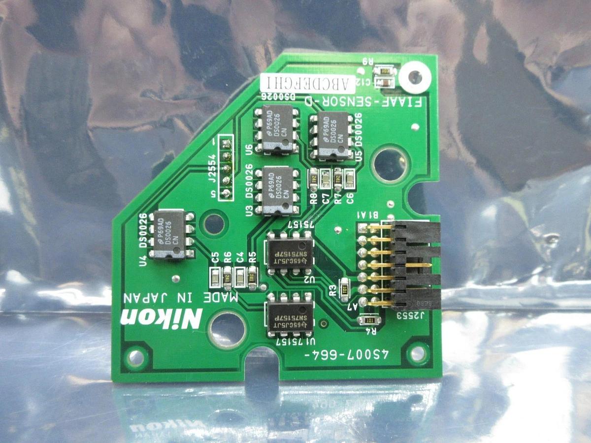 Used Nikon 4S007-664 FIAAF Sensor Interface Board PCB FIAAF-SENSOR-D NSR-S202A Used
