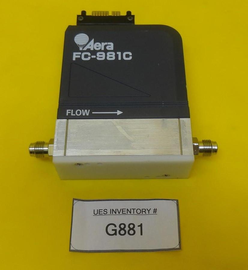 Used Aera TC FC-981C Mass Flow Controller MFC FC-981C 10 SLM O2 Used Working