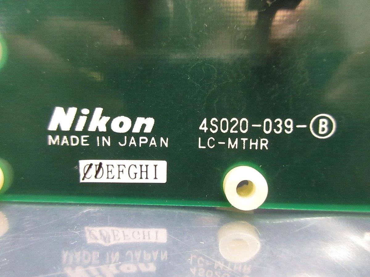 Used Nikon 4S020-039-Ⓑ Backplane Interface Board PCB LC-MTHR NSR System Used Working