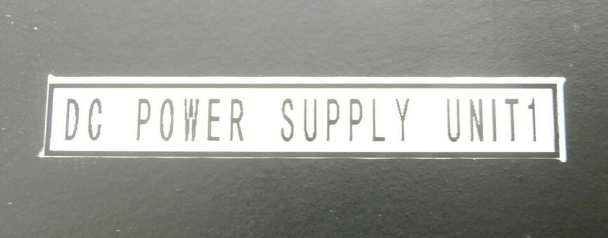 Used Hitachi UNIT 1 DC Power Supply M-712E Shallow Trench Etcher System Working Spare