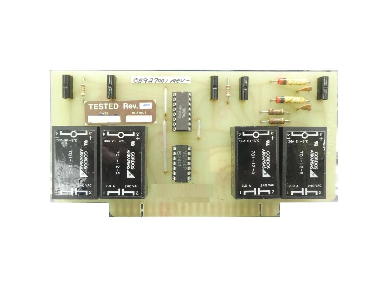 Used Varian Semiconductor Equipment VSEA 05927001 Syn Motor Control PCB Card Working