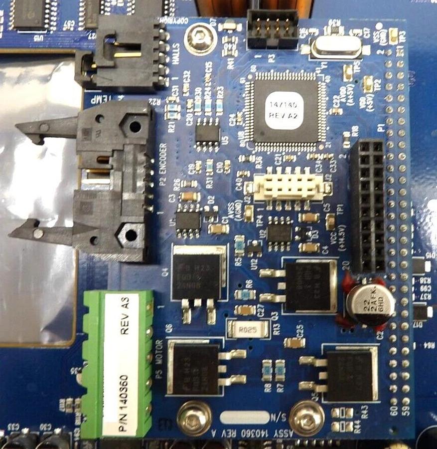 Used Brooks Automation 148301 Main IV Board Assembly PCB 140360 Working Surplus