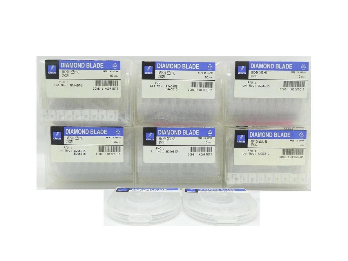 Disco NBC-ZH 203L-SE Diamond Blade 27HCDG2 Reseller Lot of 62 New Surplus