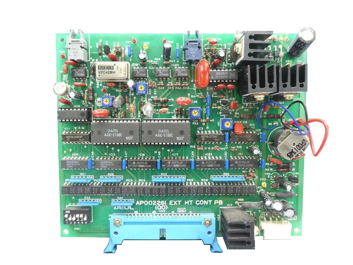 Used JEOL AP002261(00) Processor PCB EXT HT CONT PB JSM-6400F SEM Working Surplus