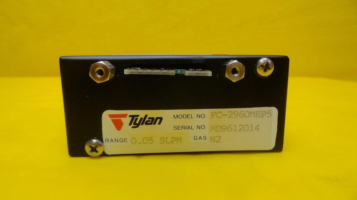 Used Tylan FC-2960MEP5 Mass Flow Controller MFC 2900 Series 0.05 SLPM N2 Used Working