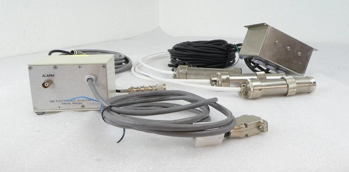 Used JEOL JSM-6400F Column Gun Assembly HV Cable and Amplifier Set of 3 Working Spare