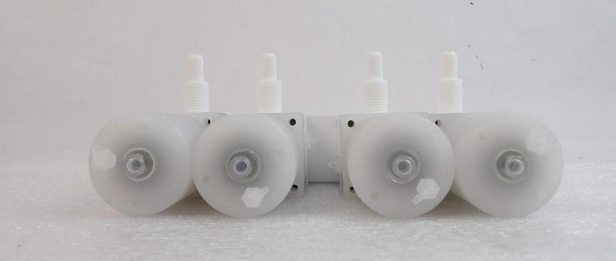 Semitool 310T0108-01 ASM Slip Stream 4 Stage Dose Valve Block 1/4 New