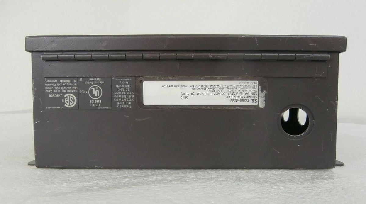 Used Sti 43268-0280 Light Curtain Controller MiniSafe-B 4300B-2 MS4328B-2 Working