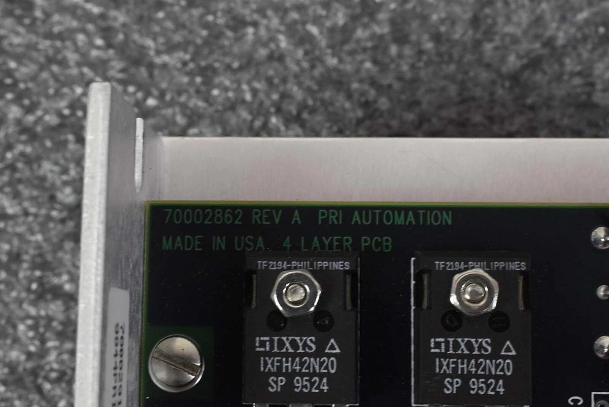 Used PRI 70002862 PCB Servo Amplifier Y-Axis with ACS5013-0-0-0000 Amplifier
