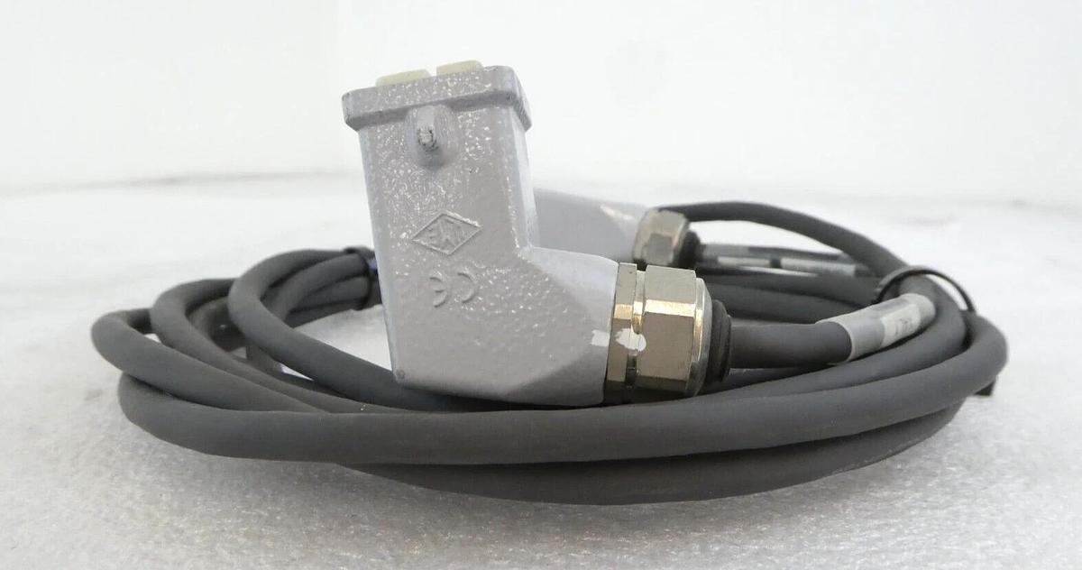 Used Kawasaki 50979-2874LA0 300mm Wafer Robot Interface Cable Working Surplus