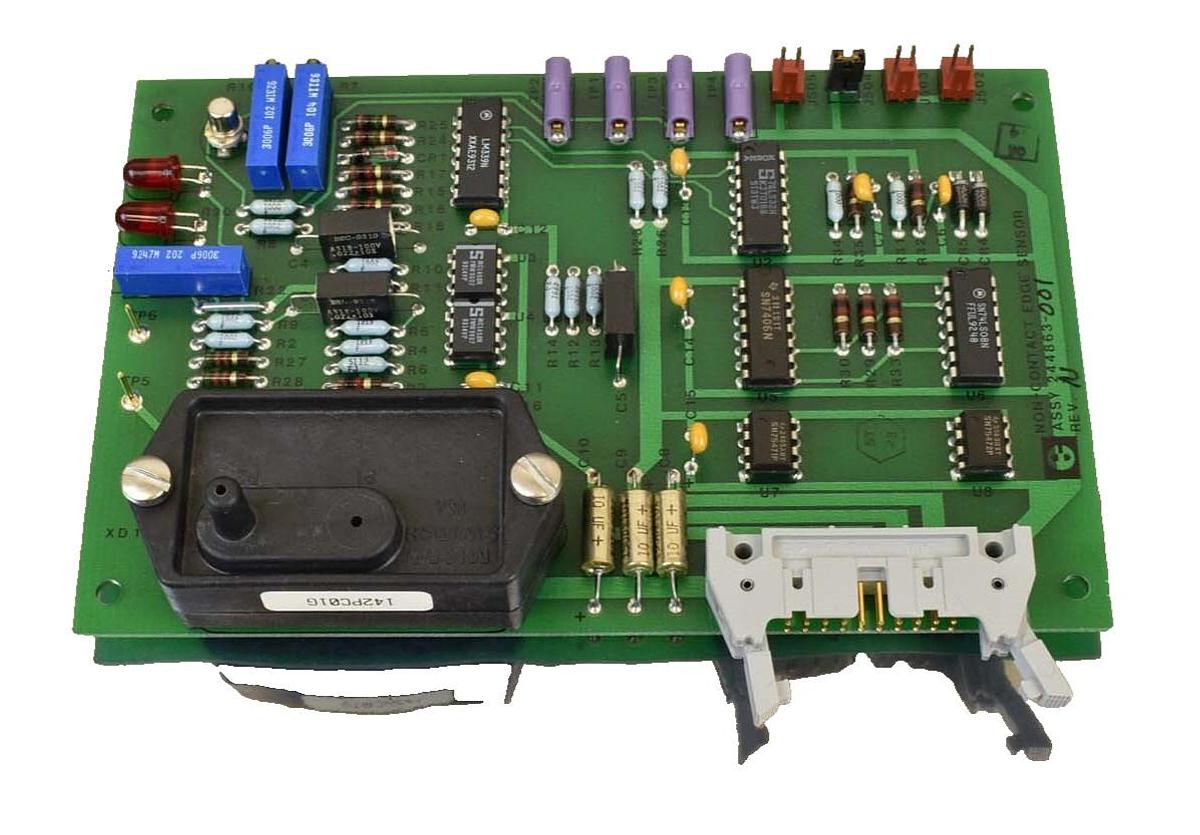 Used Electroglas 244863-001 Non-Contact Edge Sensor PCB Working