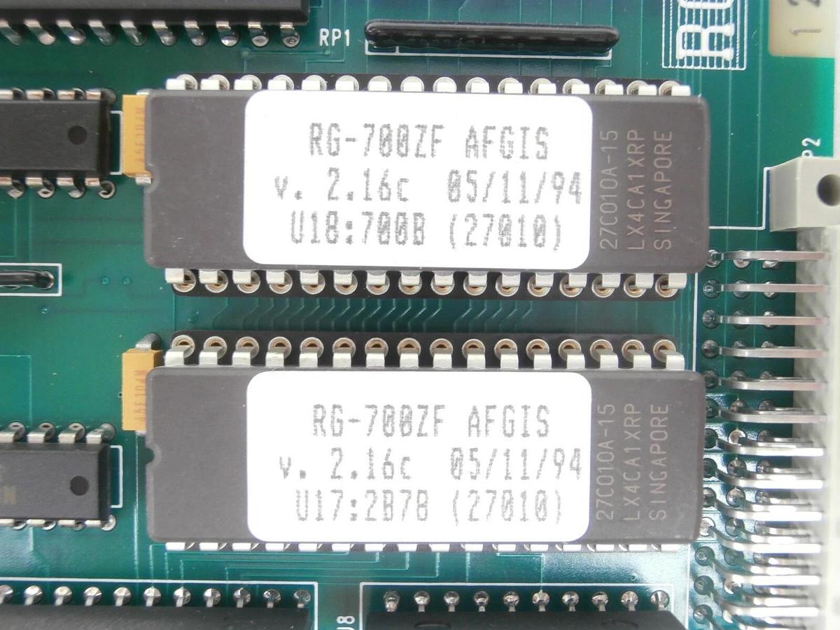 Used RGI Raster Graphics 51035 Processor PCB Card RG-700 RG-700ZF Bio-Rad Q5 Working