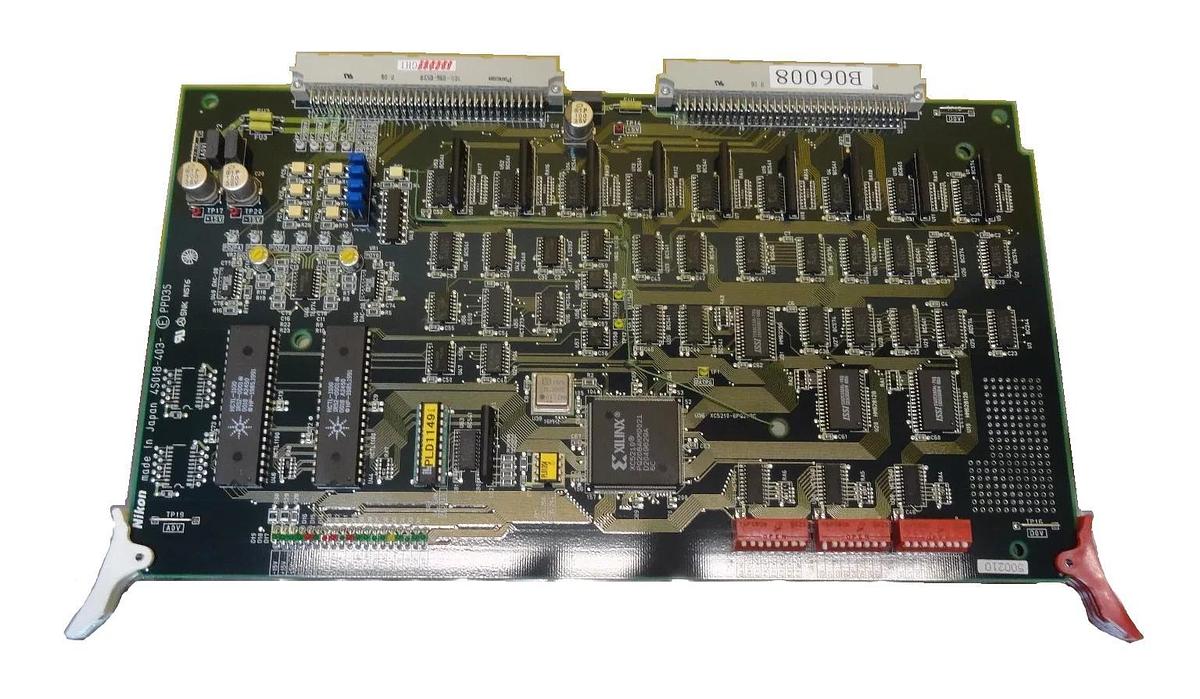 Used Nikon 4S018-403-Ⓔ Processor PCB Card PPD3S NSR-S204B Step-and-Repeat Working