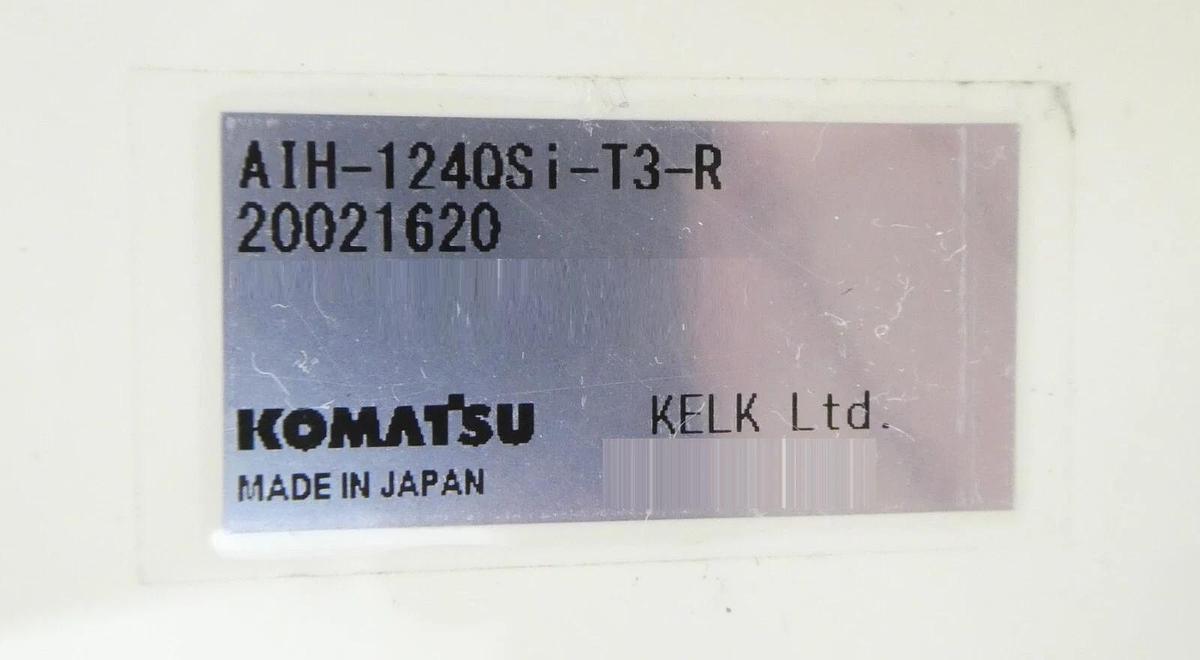 Used Komatsu 20021620 Chemical Circulator Cooling Heating Module AIH-124QSi-T3-R
