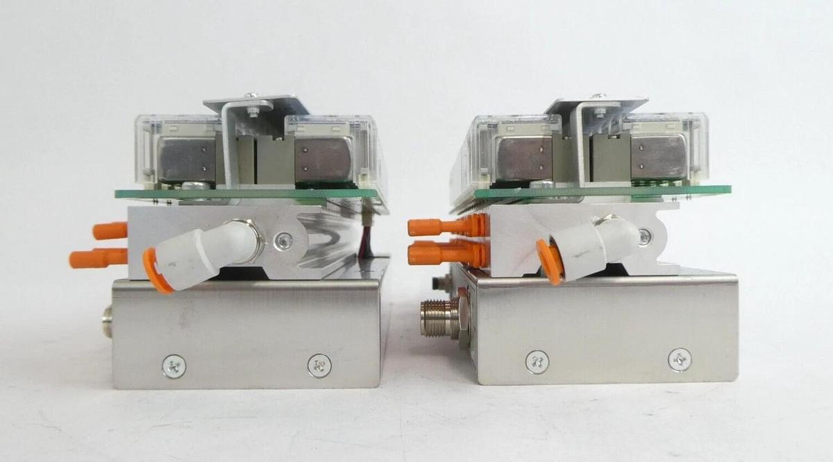 Used SMC IN587-16 16-Port Pneumatic Manifold Assembly Reseller Lot of 6 Working