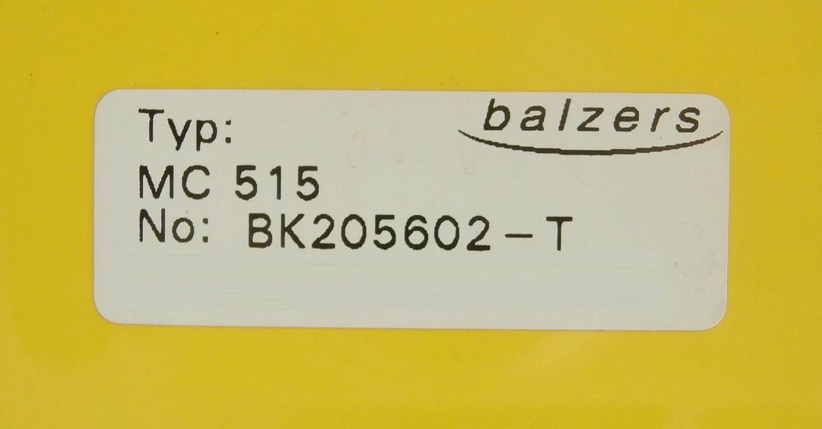 Used Umicore 0483591 NiFe18 99.9% Sputtering Target AKQ515 Balzers BK205602-T Spare
