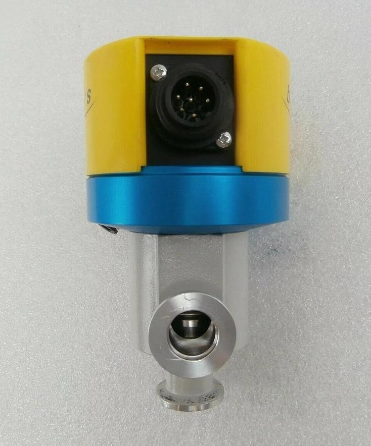 Used Balzers BPV51025 Right Angle Vacuum Isolation Valve EVL 016 P Working Surplus